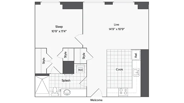 Floor plan Albany