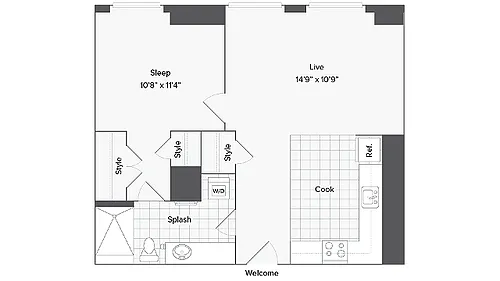 Floor plan Albany