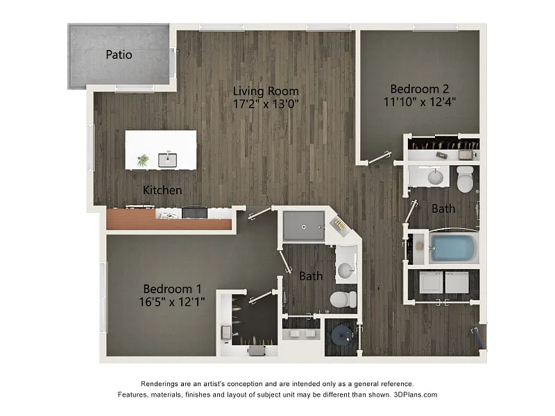 Floor plan B2A