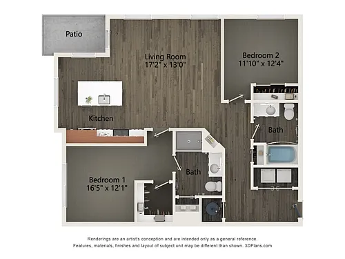 Floor plan B2A
