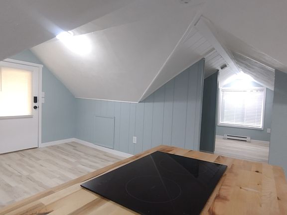 Wood block countertops.