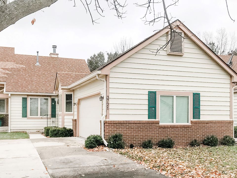 Two-car attached garage