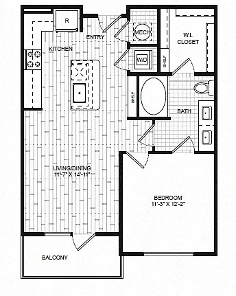 Floor plan A1