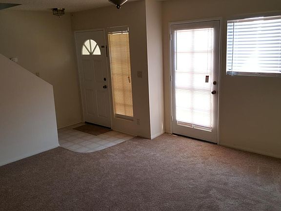 Front and Patio Door from Kitchen