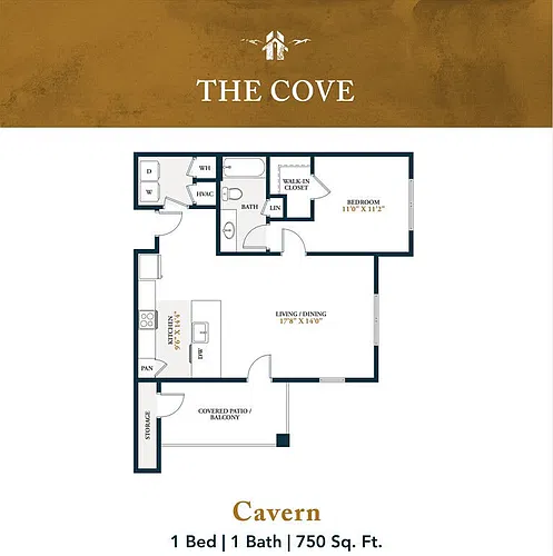 Floor plan Cavern