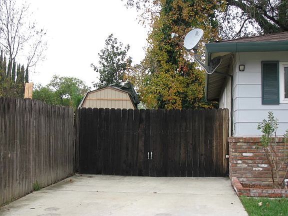 Side Gate to RV Storage