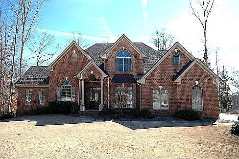 Brick home with basement