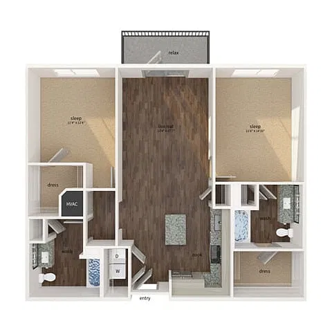 Floor plan B1-REI