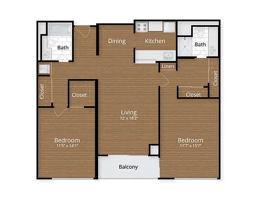 Floor plan The Tyler