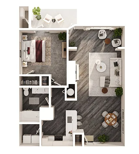 Floor plan 1C - The Maritime