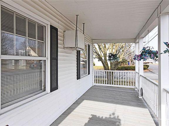Another view of the cozy front porch