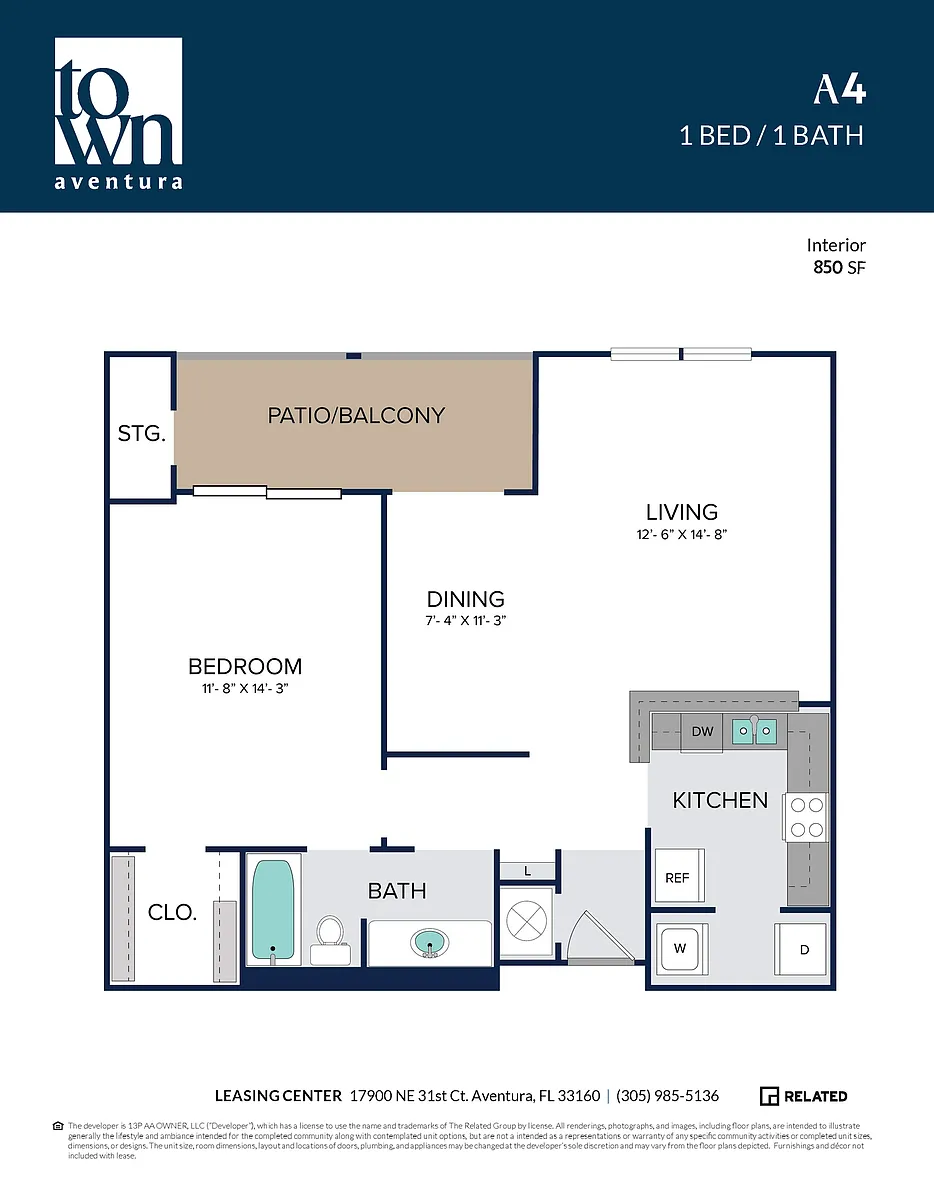 Floor plan A4
