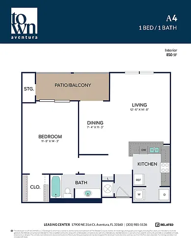 Floor plan A4