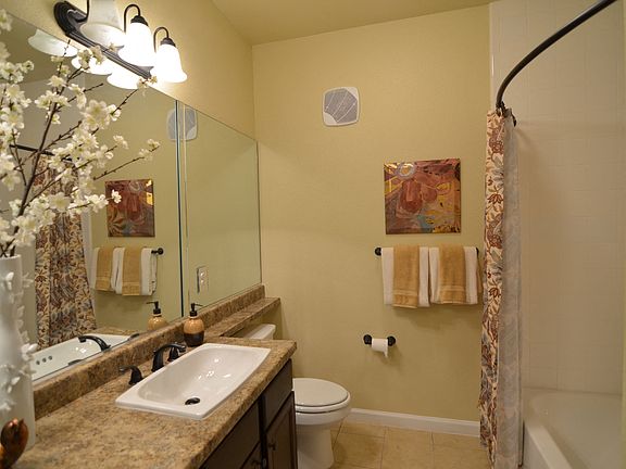 Andalucia Villas Bathroom with Granite Countertops
