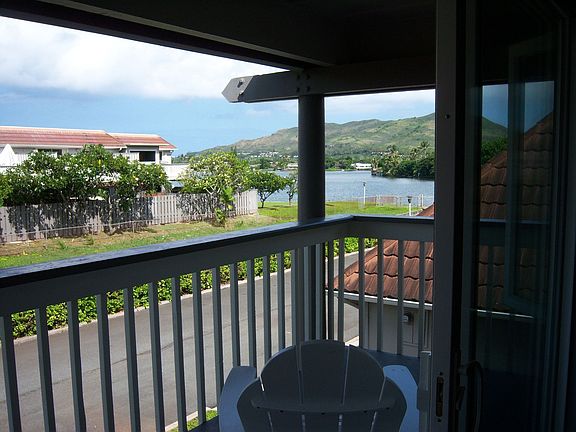 Lake view toward Lanikai from Mstr Bdrm