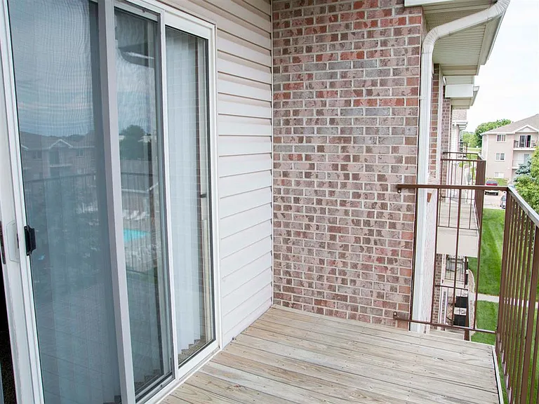 Our spacious balconies are the perfect space to relax.