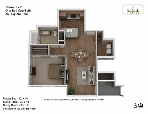 Floor plan Phase III - 1E