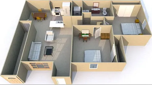 Floor plan De Leon - Deluxe Upgrade