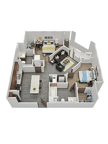 Floor plan B3