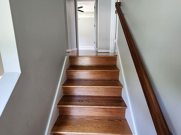 Stairs to second floor (from landing)