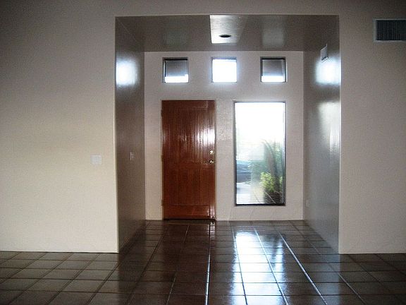 Inside front entry