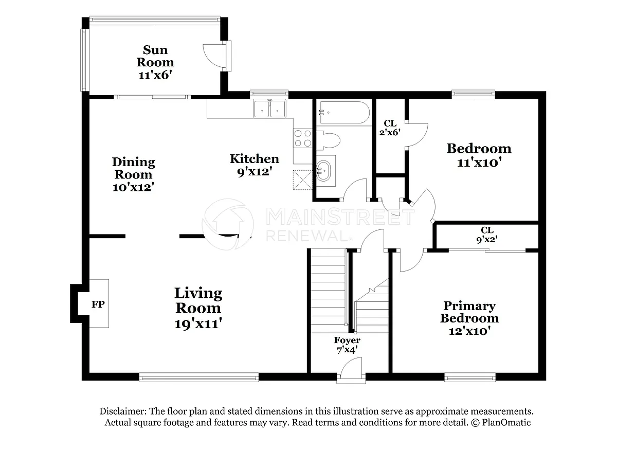 Floor Plan - 3733 Beulah Rd