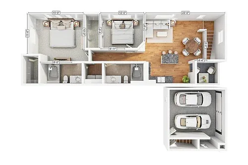 Floor plan loft