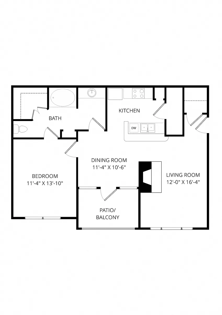 Floor plan A4