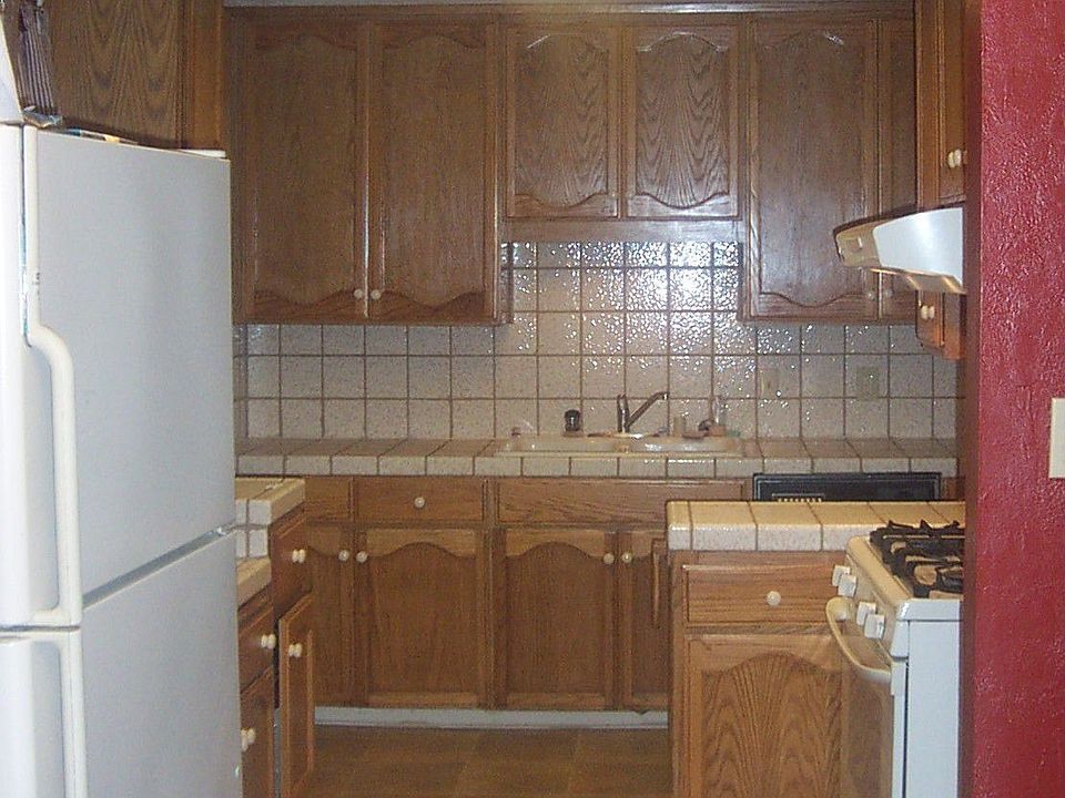 Looking into kitchen from dining room