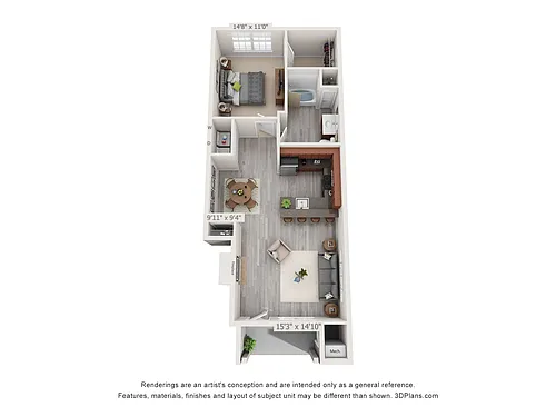 Floor plan The Franklin