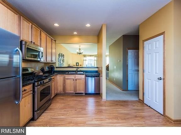 Large kitchen with eat in area