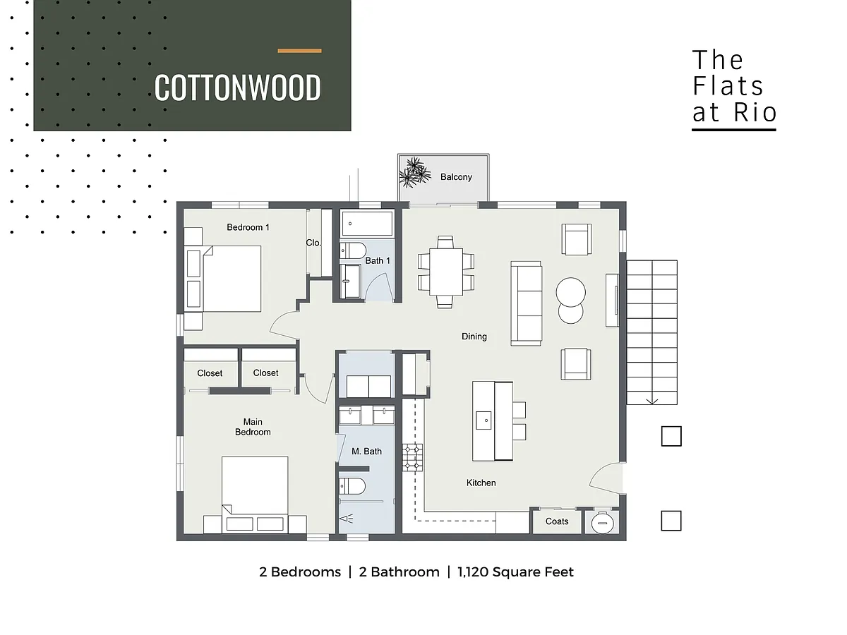 Floor plan Cottonwood