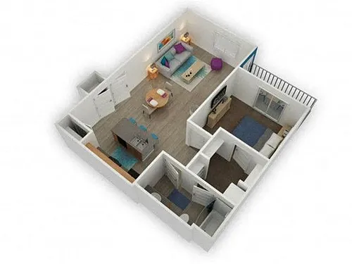 Floor plan Lombard