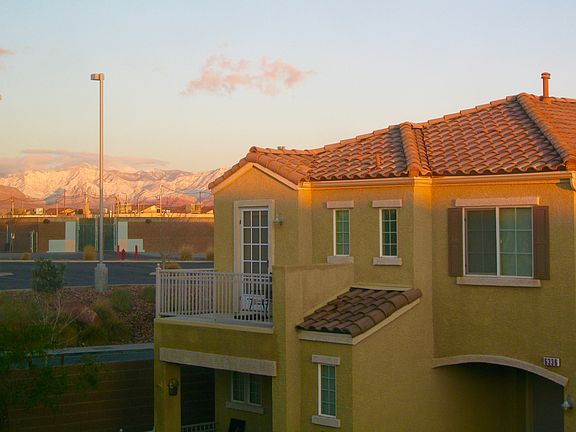 Sunrise view from balcony 