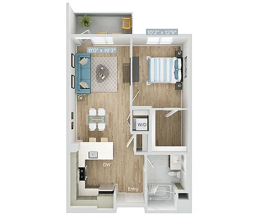 Floor plan A1S-707