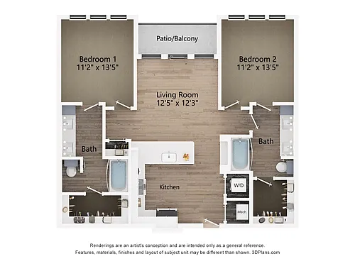 Floor plan B1