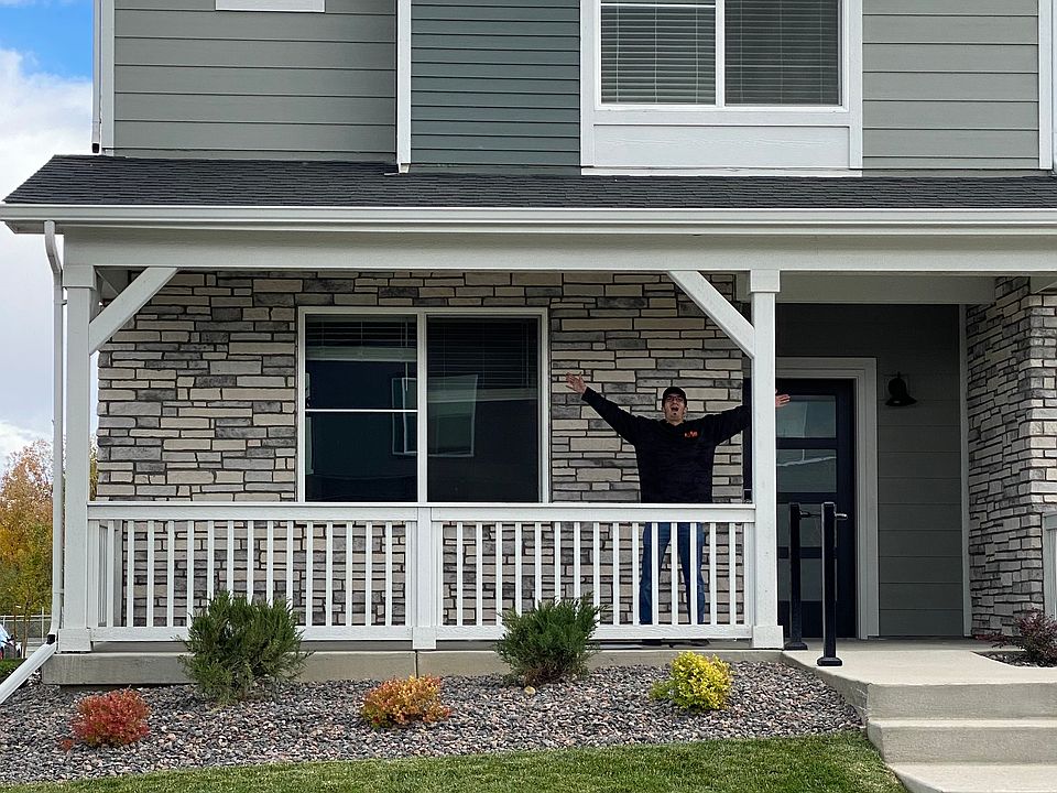 Front of the townhome.