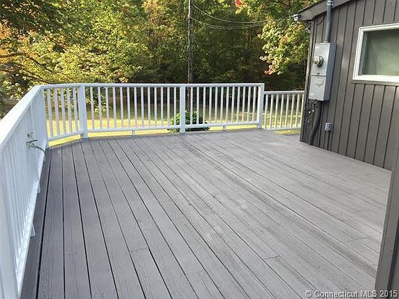 Large deck to enjoy beautiful yard.