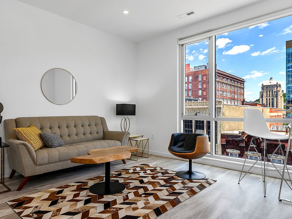 The Blonde living room