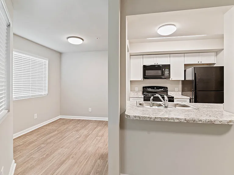 Kitchen and dining area