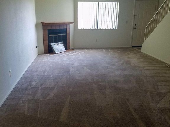living room with fireplace