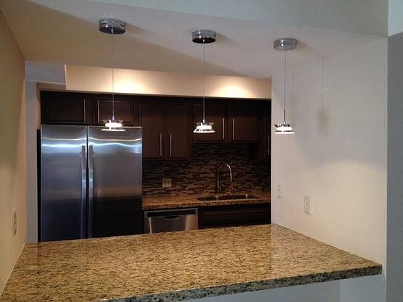 Granite slab bar