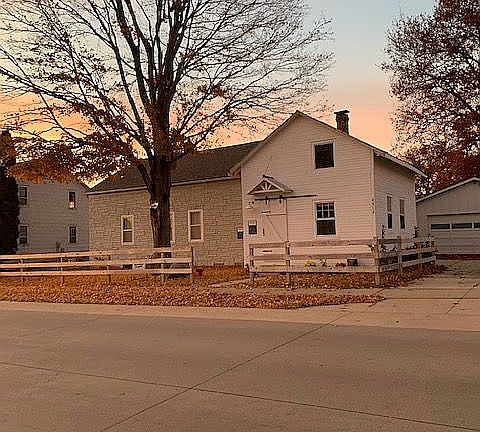 Main house and tiny home