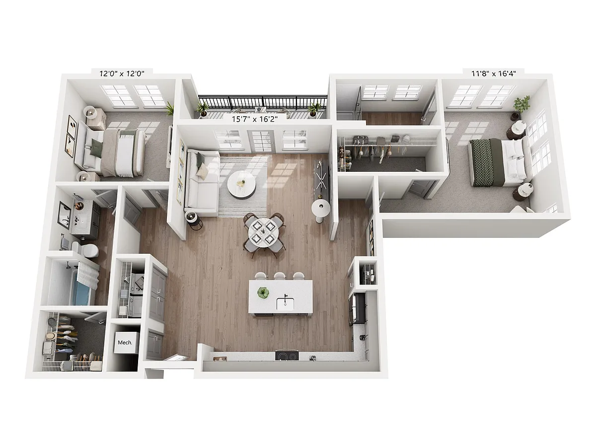 Floor plan Vincent