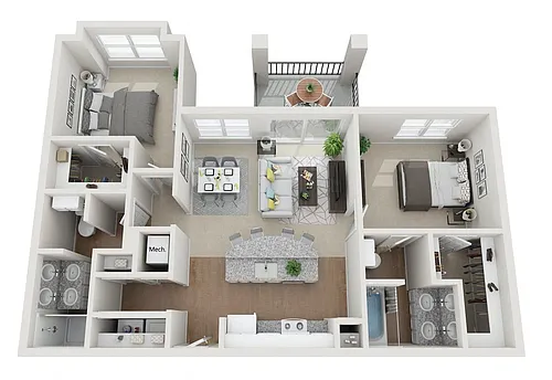Floor plan Paris