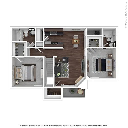 Floor plan Magnolia - B2