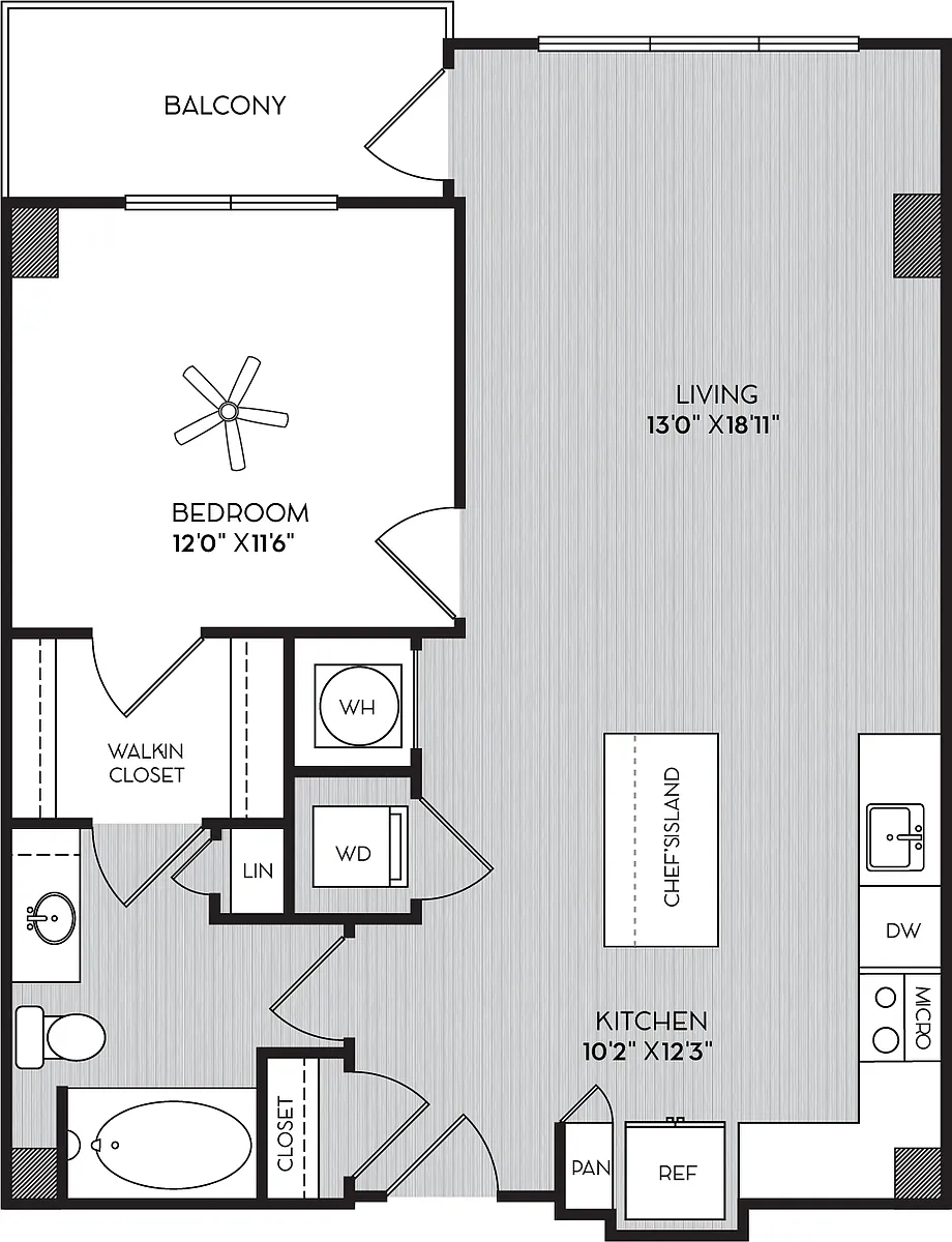 Floor plan A-1A