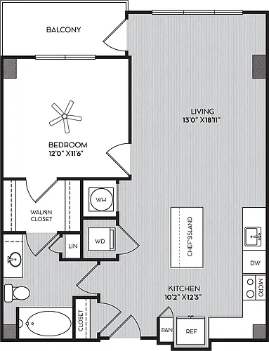 Floor plan A-1A