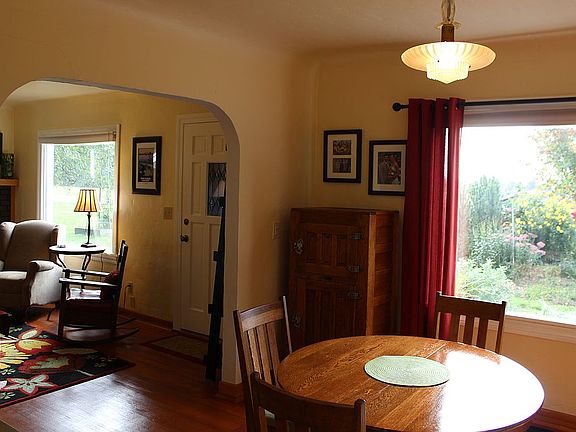 dining with view of living