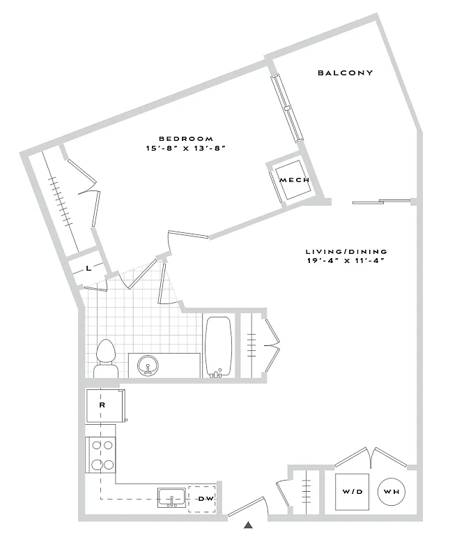 Floor plan B2-A08